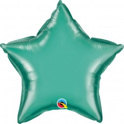 20" Chrome Green Star 