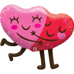Shape 36" Hugging Hearts