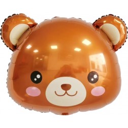 18" Bear Head Balloon