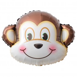 18" Monkey Head Balloon