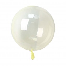 18" Bobo Balloon Yellow