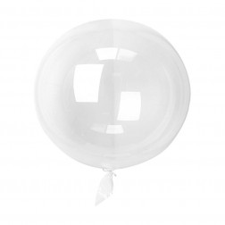 10" Bobo Balloon Clear  (AIR ONLY)