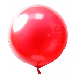 18" Opaque Bobo Balloon Red