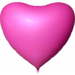 68" Pink Heart
