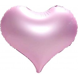 22" Matte Pink Hearts