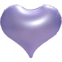 22" Matte Lilac Hearts
