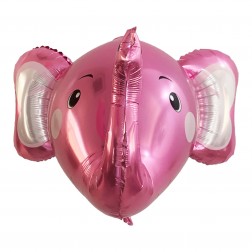 19" 3D Elephant Baby Pink  (AIR ONLY)