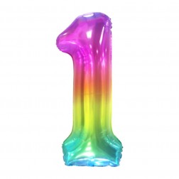 34" Gradiant Rainbow Number 1  (AIR ONLY)