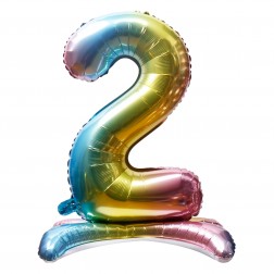 32" Stand Up Rainbow Number 2