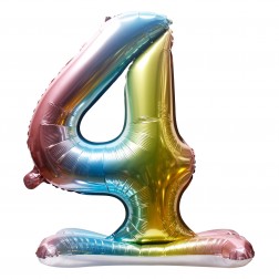 32" Stand Up Rainbow Number 4