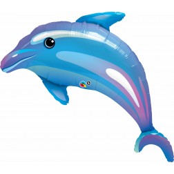 42" Delightful Dolphin Shape