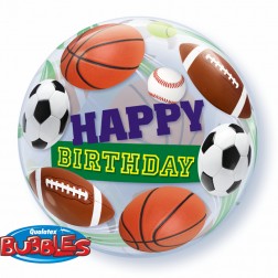 Bubble 22" Birthday Sports Balls 