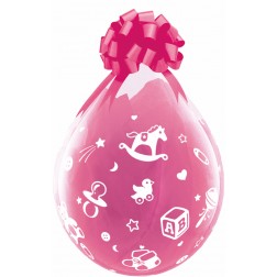 18" Baby's Nursery Diamond Clear 25Ct