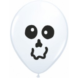05" Skull Face White 100Ct