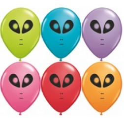 05" Space Alien Festive Assortment 100Ct