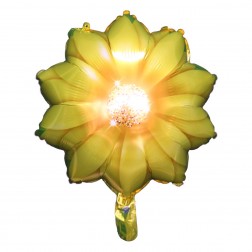 18" Yellow Lotus