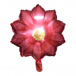 18" Red Lotus