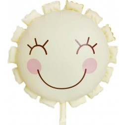 22" Matte Cream Sun Balloon (AIR ONLY)