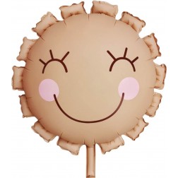 22" Matte Latte Sun Balloon (AIR ONLY)