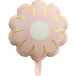 20" Matte Pink Flower Balloon
