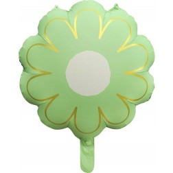20" Matte Green Flower Balloon