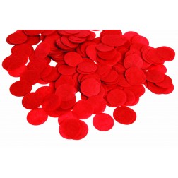 0.8oz Paper Confetti Dots Red