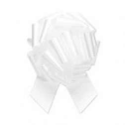 Pull Bow 4" White (50 ct.)