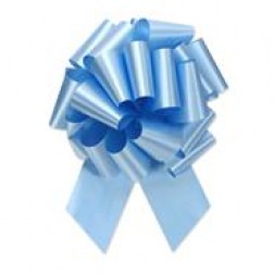 Pull Bow 4" Lt Blue (50 ct.)