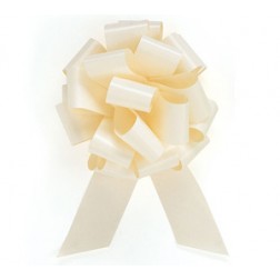 Pull Bow 4" Ivory (50 ct.)