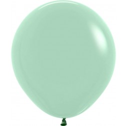 18" Pastel Dusk Green Tea Round (25pcs)