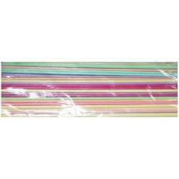 Balloon Sticks: 10" Pastel Assortment (100ct)