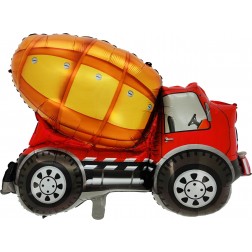 20" Cement Truck Balloon