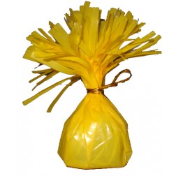 150G/502 Foil Ballon Weight Yellow