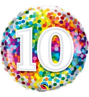 10th Birthday Balloons
