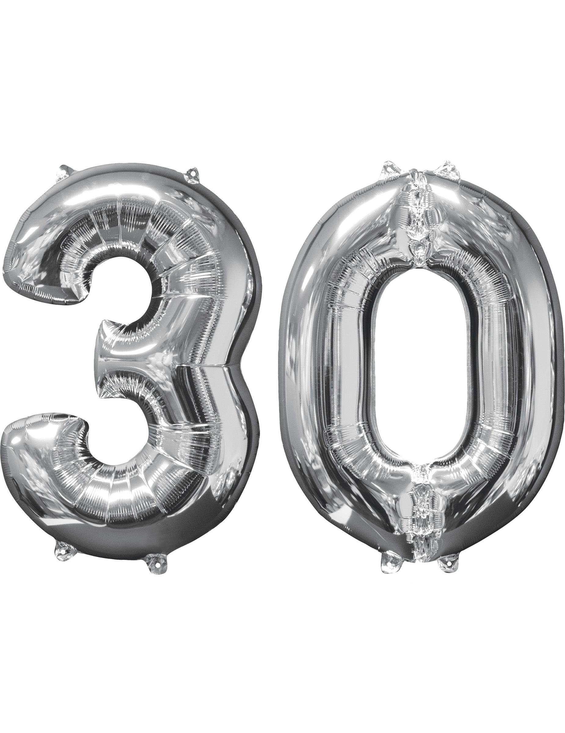 Number 30 balloons