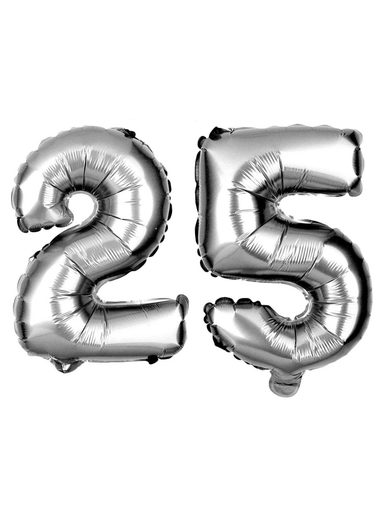 Number 25 balloons