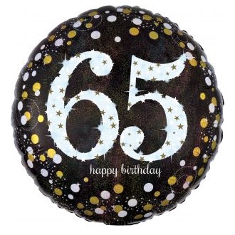 65th Birthday Balloons