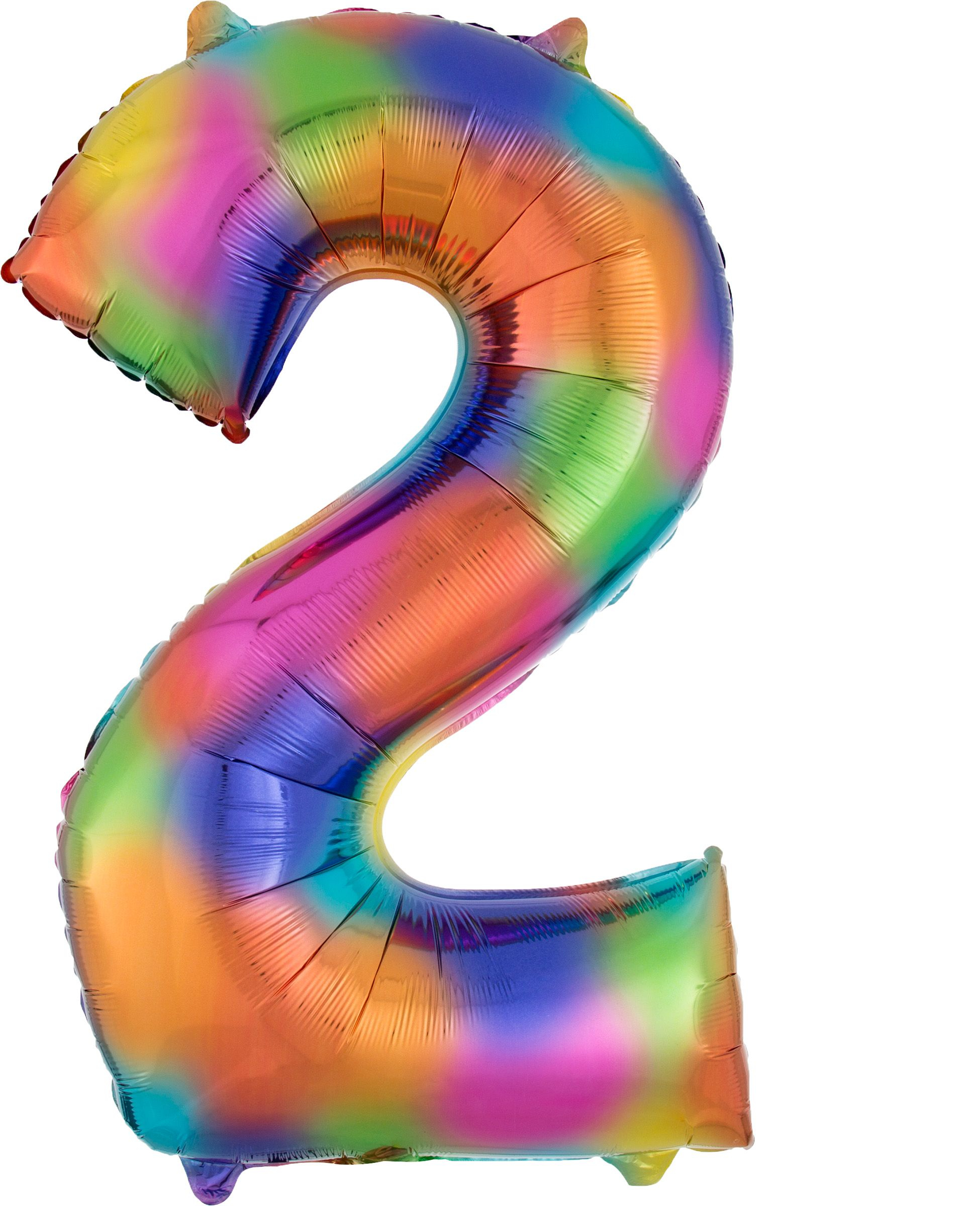 Number 2 balloons
