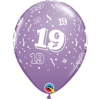 19th Birthday Balloons