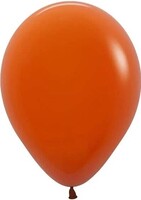 Fashion Sunset Orange Latex Balloons
