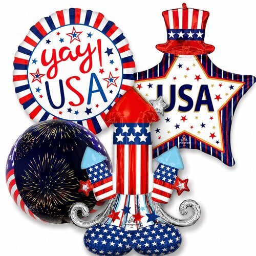 Fourth of July Balloons