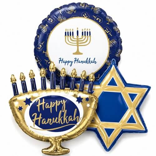 Hanukkah Balloons