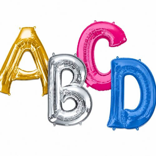 Letter Balloons