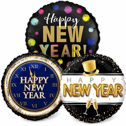 New Years Balloons