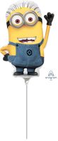 Mini Shape Despicable Me Balloon (Inflated with Cup and Stick)