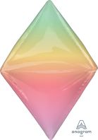UltraShape Anglez Birthday Boho Gem Balloon