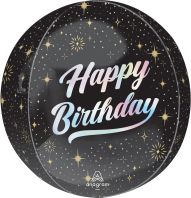 Orbz Sparkling Birthday Balloon