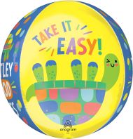 Orbz Tranquil Turtle Get Well Take it Easy Balloon