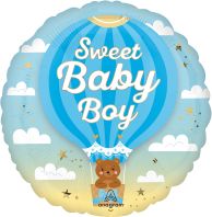 Standard It's a Boy Blue Balloon