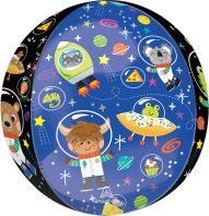 Orbz Cosmic Friends Birthday Balloon